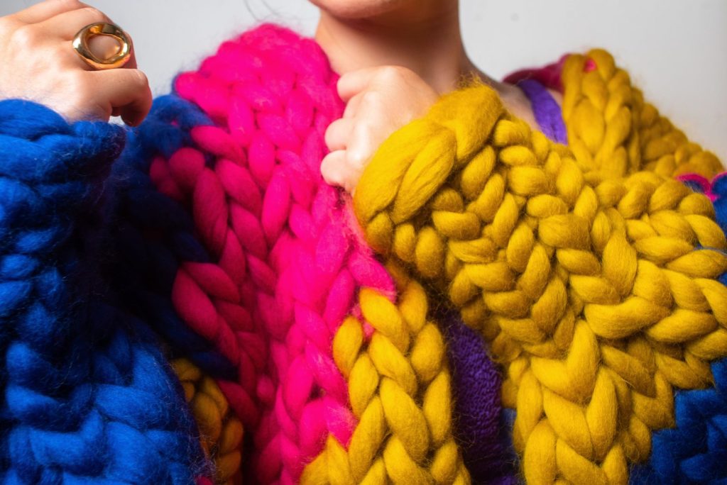 Runica Bold Knit Cardigan
